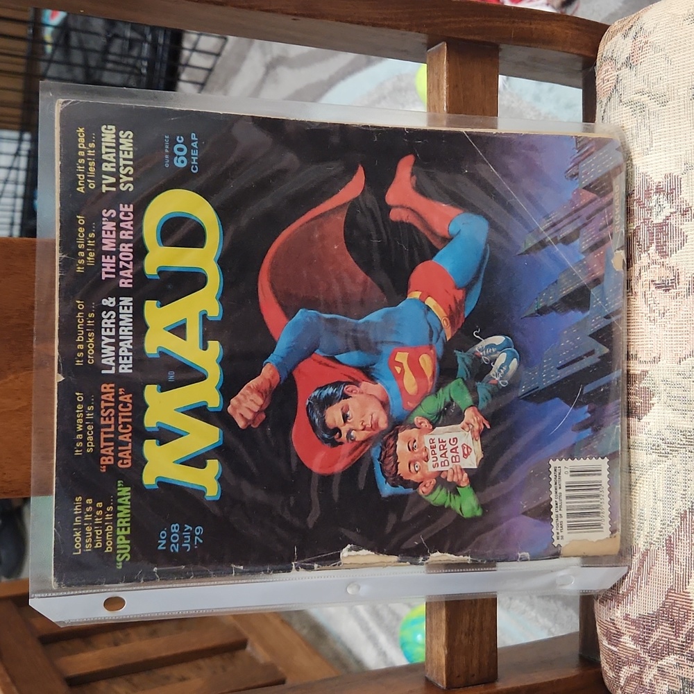 MAD Magazine No. 208 July 1979